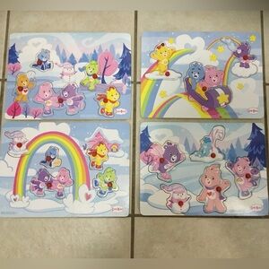 ✨2/$30✨ Care Bears Wooden Puzzles